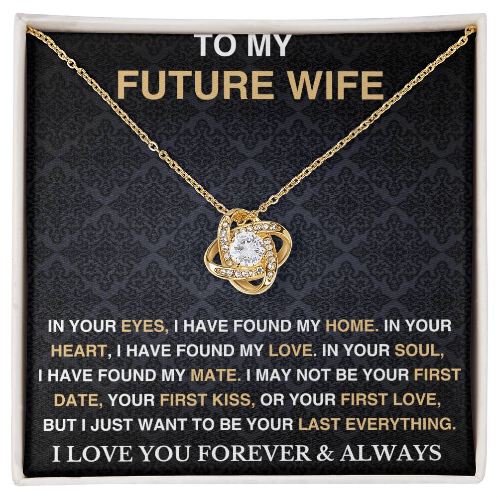 To My Wife - My Home - Love Necklace