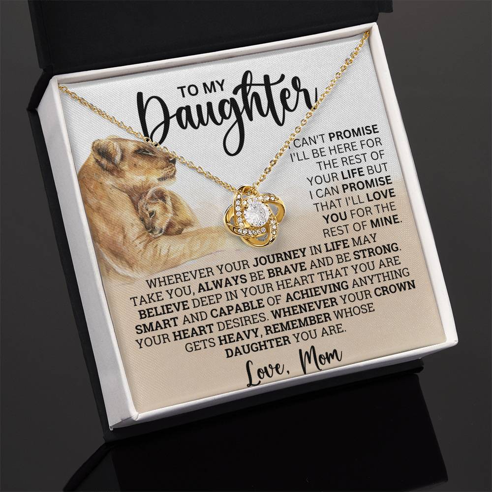 [ALMOST SOLD OUT] To My Daughter - My Everything - Love Necklace