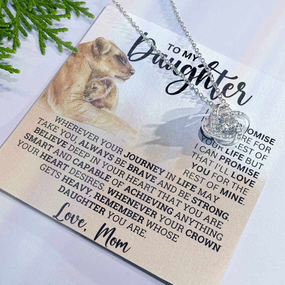 [ALMOST SOLD OUT] To My Daughter - My Everything - Love Necklace