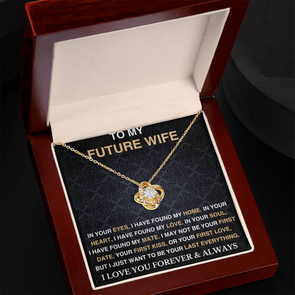 To My Wife - My Home - Love Necklace