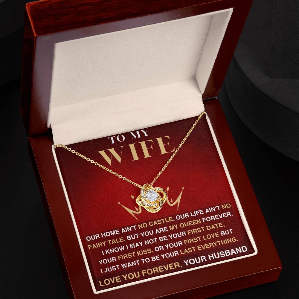 To My Wife - My Queen - Love Necklace