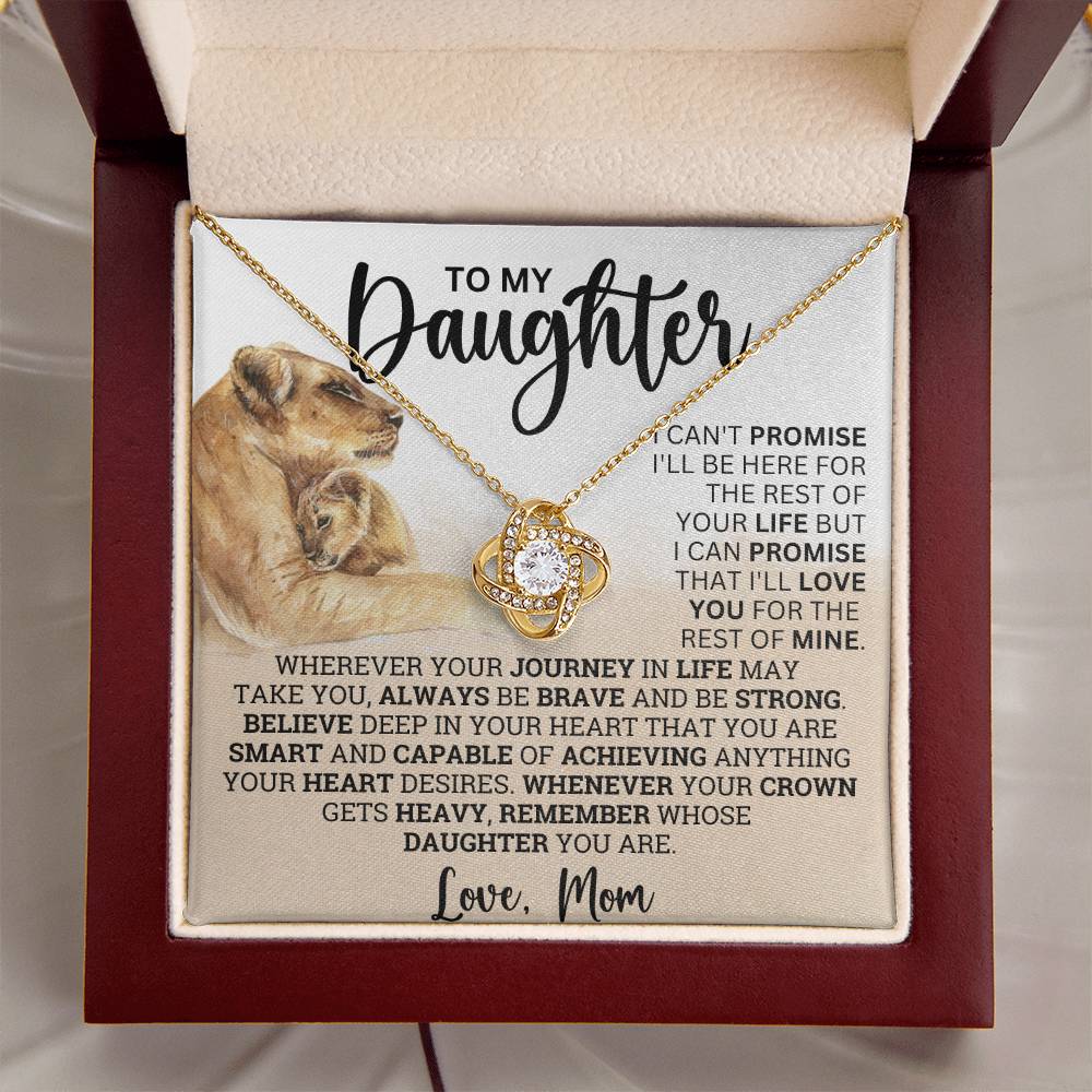 [ALMOST SOLD OUT] To My Daughter - My Everything - Love Necklace