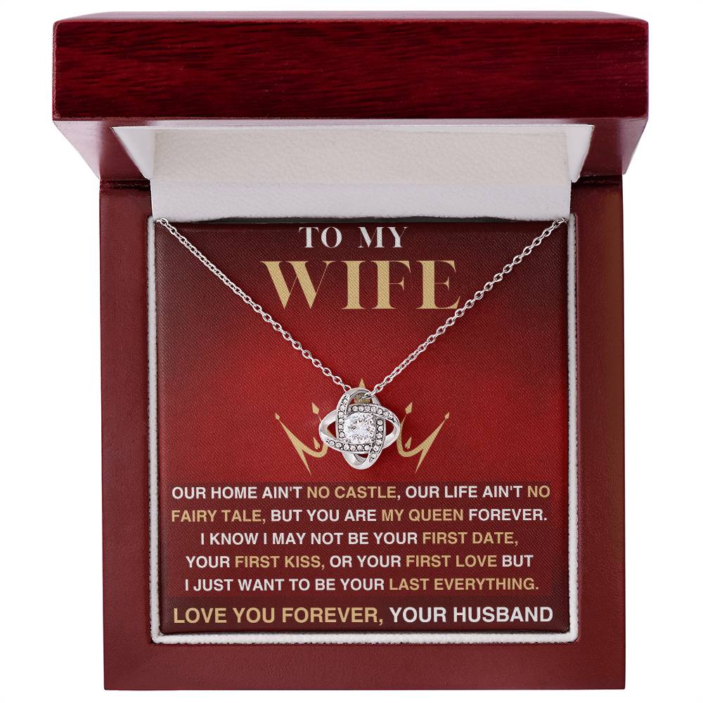 To My Wife - My Queen - Love Necklace