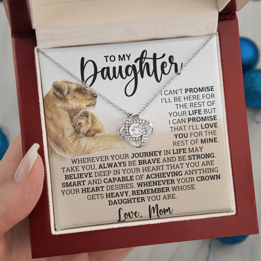 [ALMOST SOLD OUT] To My Daughter - My Everything - Love Necklace