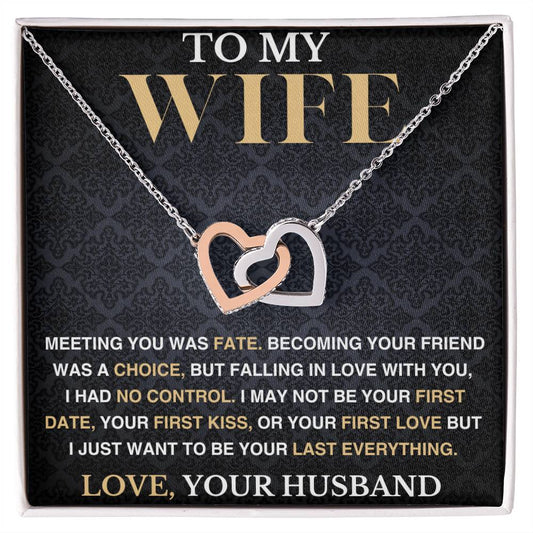 To My Wife - First Love - Love Necklace