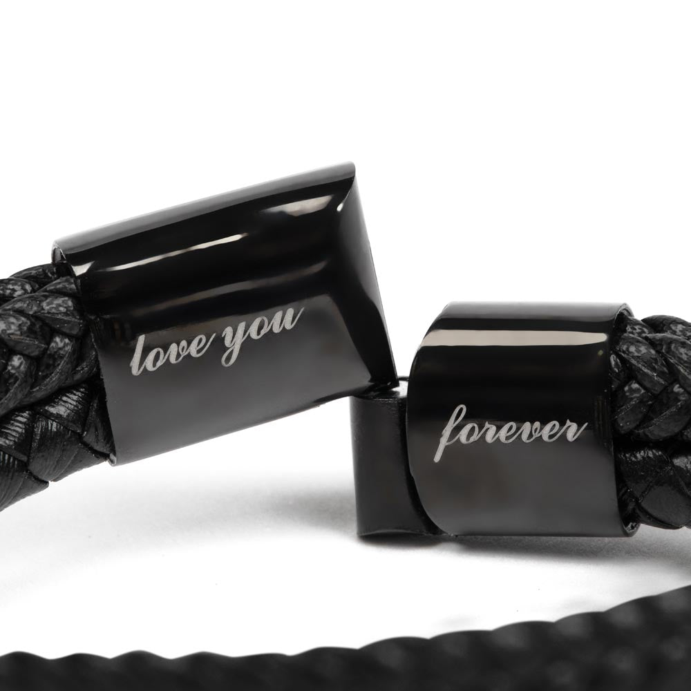 To My Husband - My King - Men's Bracelet