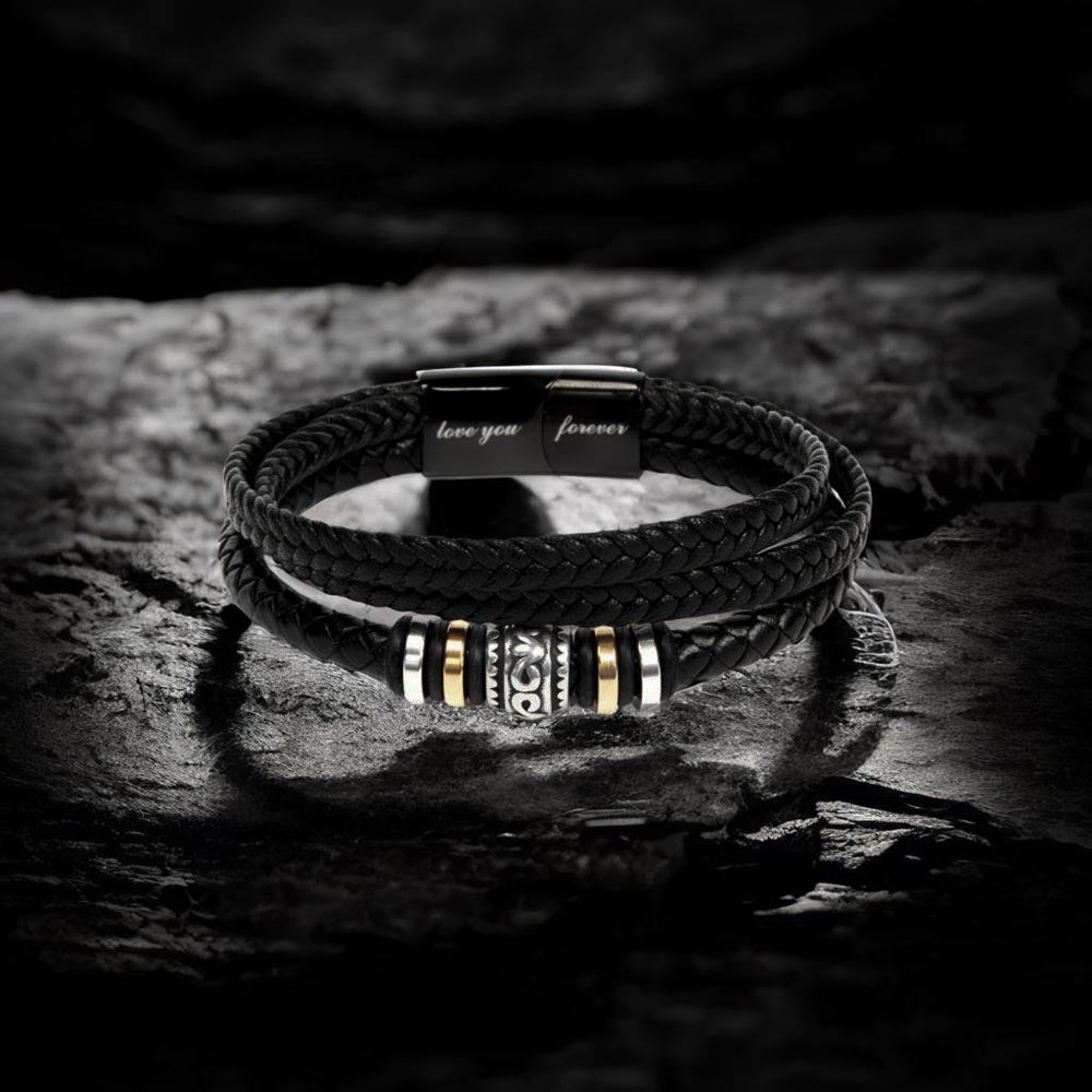 To My Son - Always Remember - Men's Bracelet